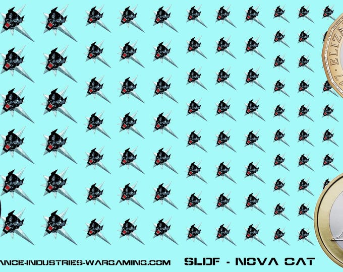 Star League Defence Forces - Nova Cat | Premium Decals for BattleTech / Mechwarrior / Alpha Strike