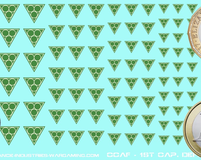 Capellan Confederation - 1st Capellan Defence Force | Premium Decals for BattleTech / Mechwarrior / Alpha Strike