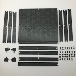 BattleBlox Modular Terrain System - Base Tiles | American Mecha | Compatible with BT and other 6mm Tabletop Wargames