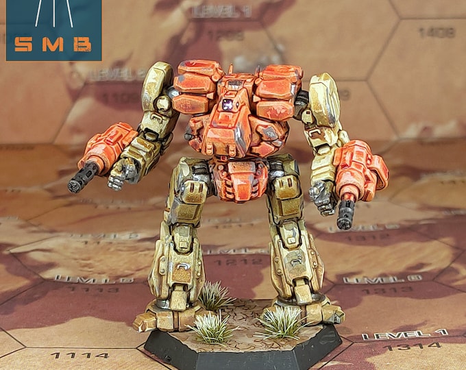 Thug THG-11E - SirMortimerBombito Sculpt | American Mecha | Compatible with Battletech