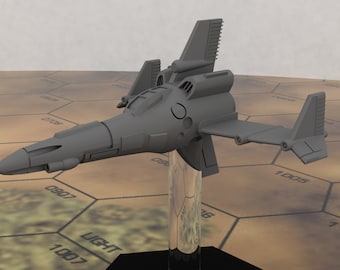CBT/American Mecha Proxy Miniature - Corsair Aerospace Fighter - Defiance Industries Wargaming Exclusive