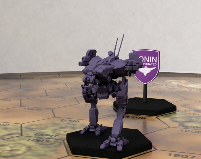 Locust - Multiple Variants - by Ronin Inc. | American Mecha | Compatible with Battletech