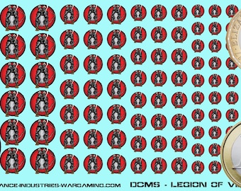 Draconis Combine - Legion of Vega (Takashi 3039) | Premium Decals for BattleTech / Mechwarrior / Alpha Strike