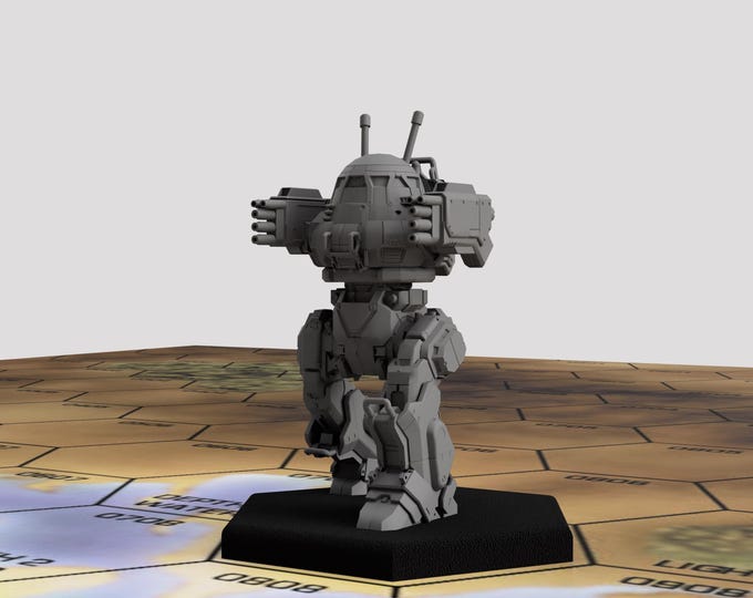 Urbanmech UM-MGS "Machine Gun Spam" | DIW Exclusive | American Mecha | Compatible with Battletech