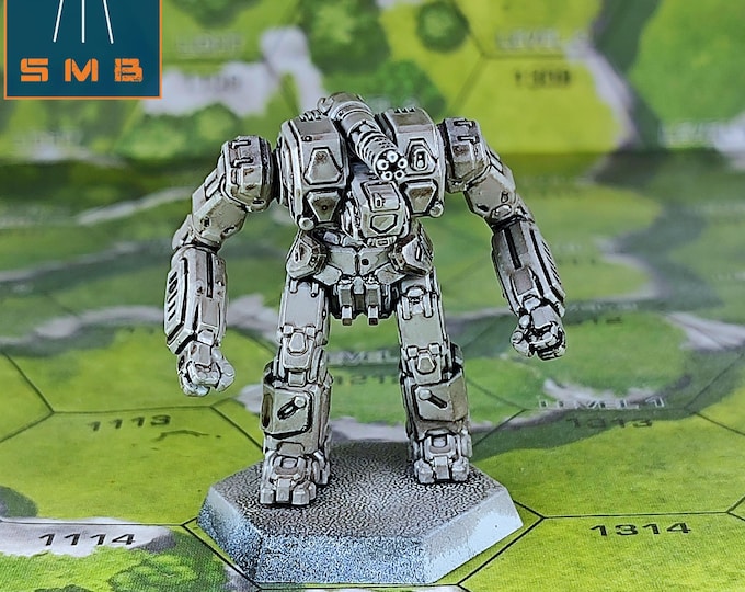 Ebon Jaguar (Cauldron Born) Prime - SirMortimerBombito Sculpt | American Mecha | Compatible with BT and other 6mm Tabletop Wargames