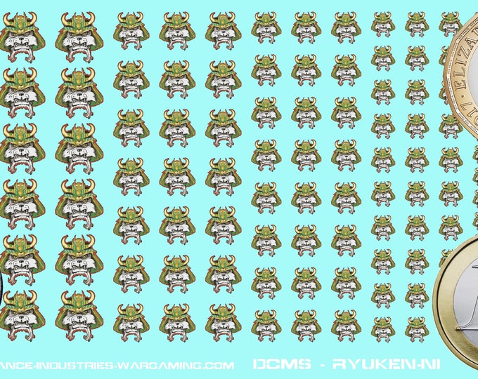 Draconis Combine - Ryuken - Ryuken Ni | Premium Decals for BattleTech / Mechwarrior / Alpha Strike
