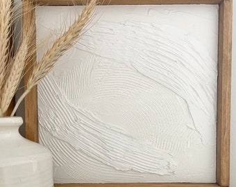 Plaster Wall Decor Etsy