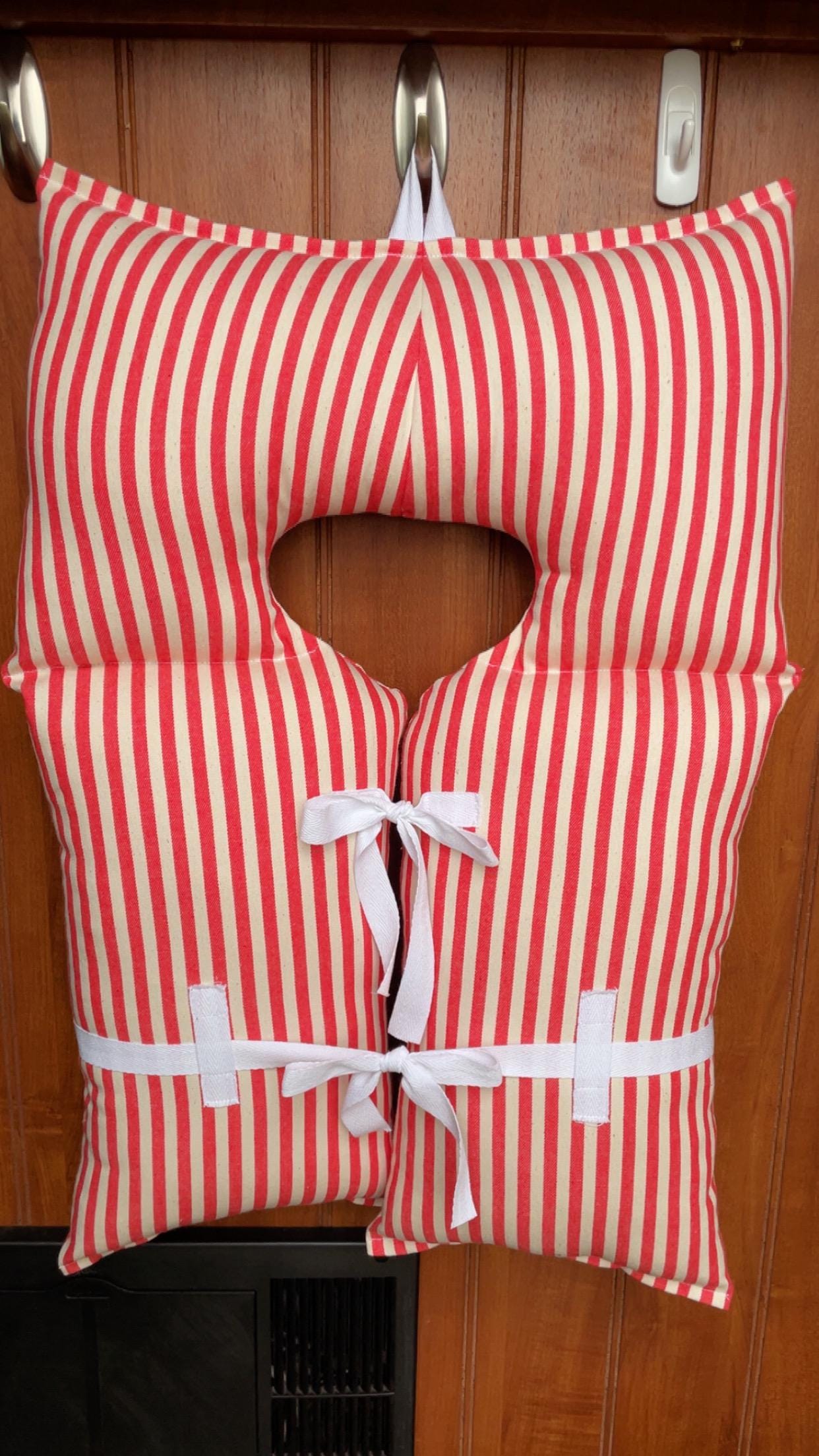 Vintage Life Jacket Wall Decor, Nautical Lake House Art, Coastal Beach ...