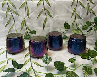 Multi-Color Changing Celestial Space Star Constellation Resin Jar - Beautiful Space Colors perfect for Space Fan & Unique Storage! OPTIONS!