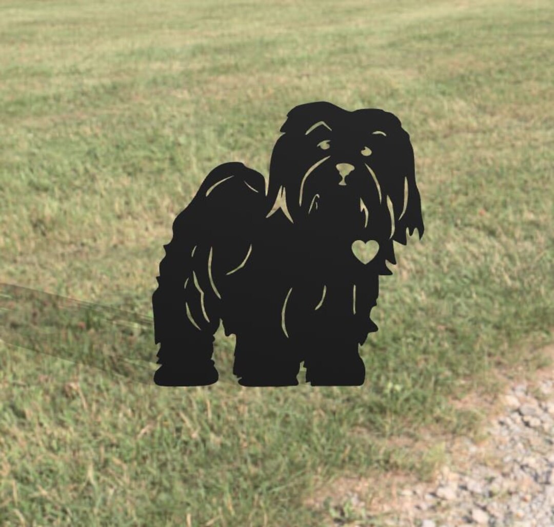 Dog Metal Yard Art Handmade Dog Metal Gift Outdoor Garden Stake Decor Art Cute Pet Memorial gift