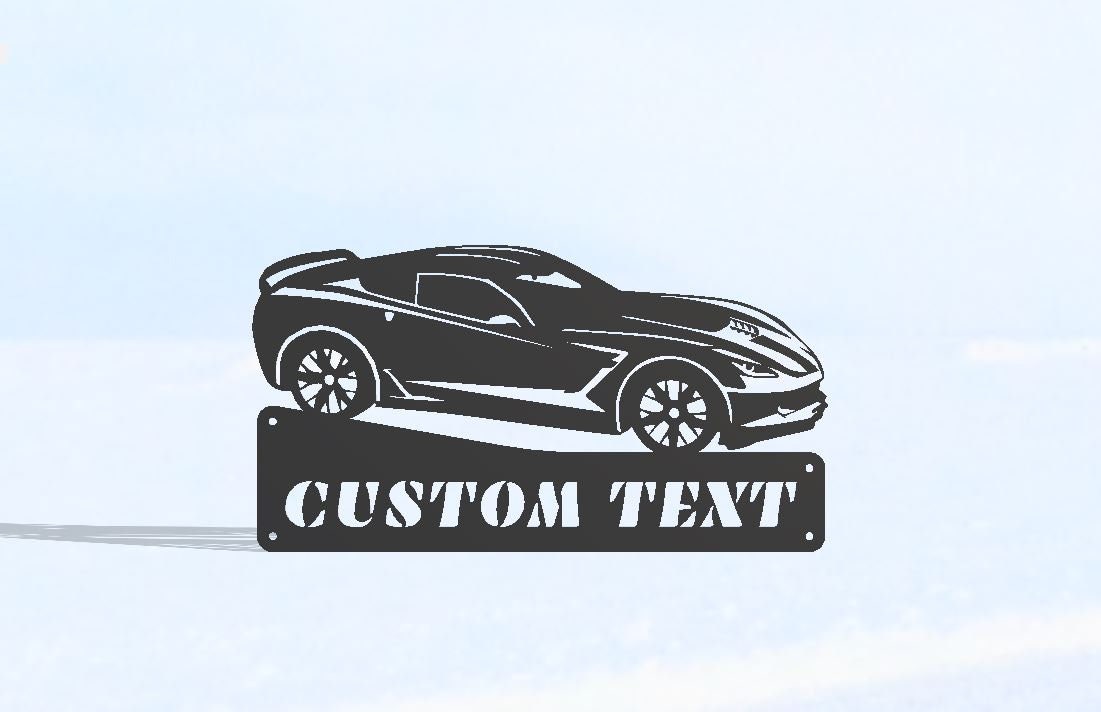 Custom Car Metal Sign: Laser Cut Garage & Workshop Decor - Etsy