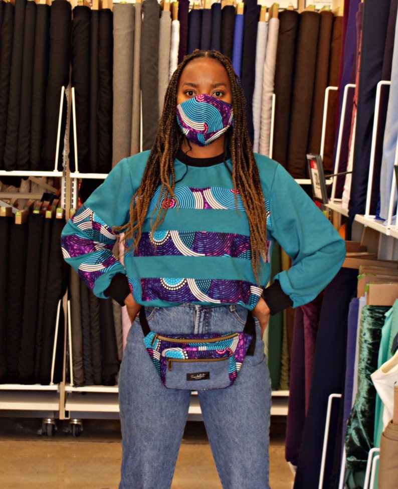 African Print Fanny Pack Etsy