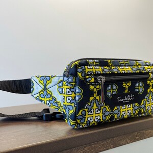 African print mini Fanny pack / Mini Crossbody bag