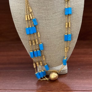 pre columbian jewelry , pre colombinos, pre colombian, necklace with light blue stone, 24 kt gold plated