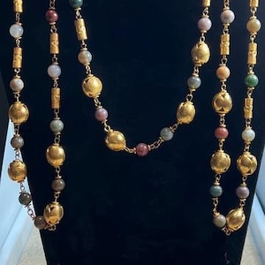 pre columbian jewelry , pre colombinos, pre colombian, necklaces with stones, 24kt gold plated