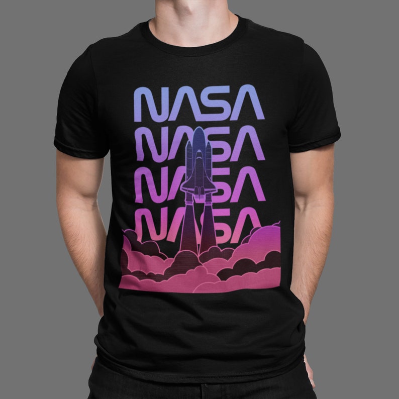 Retro NASA Shirt NASA T-Shirt NASA Shirt Nasa T Shirt | Etsy