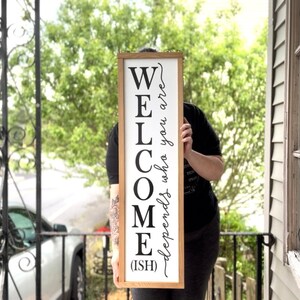 Welcome Sign | Welcome-ish | Welcome Sign | Housewarming Gift | Home Decor