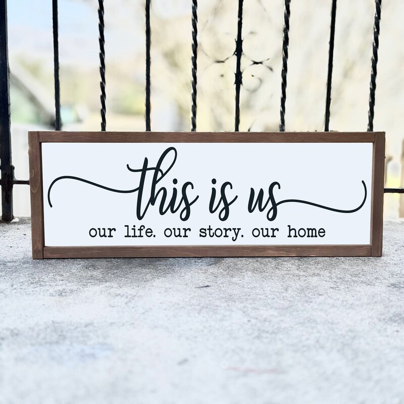 This is Us Wood Sign - Etsy