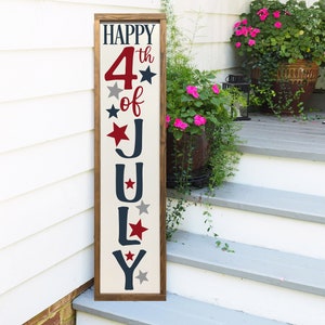 Welcome Sign | Front Porch Sign | 4th of July | 4th of July Decor | Home Decor | Independence Day Decor | Happy 4th of July