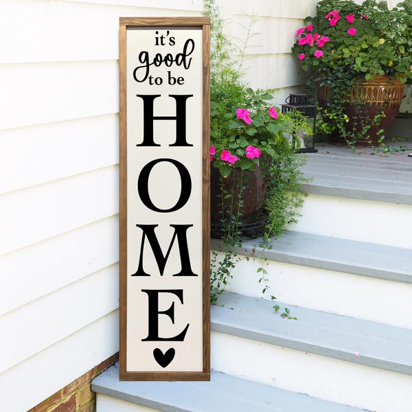 Vertical Welcome Sign - Etsy
