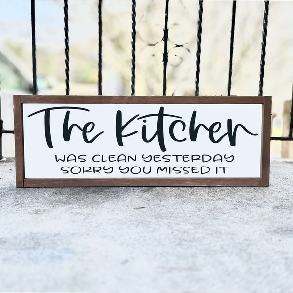 Funny Kitchen Sign - Etsy