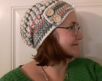 Slouch Hat, Baggy Beanie, Boho Chic Hat