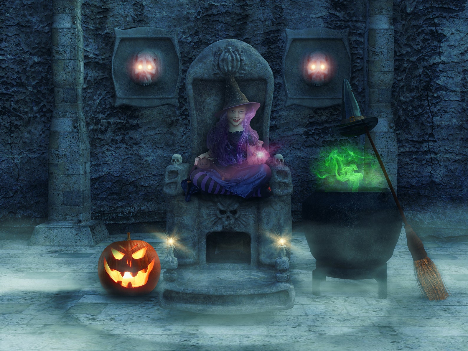 Halloween Digital Backdrop / Background for Composite Etsy