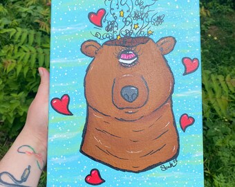 Confusion- 9”x12” painting