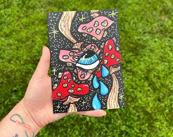 Any where but here painting