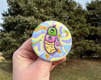 2” Ice Cream Button