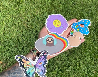4” Trippy Stickers