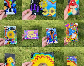 4x6” Trippy Prints