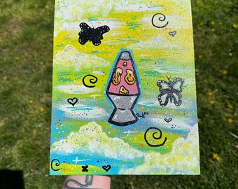 Happy Lava Lamp Painting