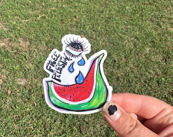Sticker Palestine gratuit