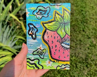 Strawberry Trips Painting