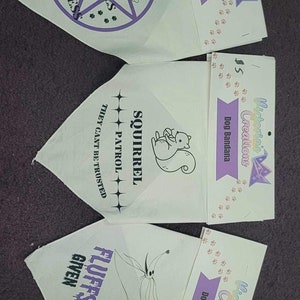 Dog bandannas
