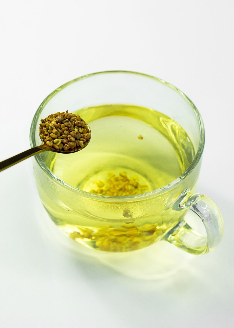 Pollen Tea Fenugreek Buckwheat Tea: Herbal Wellness Blend With Bee Pollen - Etsy