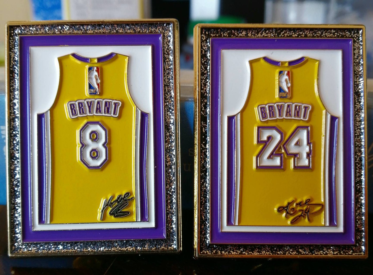 Los Angeles Kobe Bryant Retired 8/24 Jersey 3D Frame Etsy
