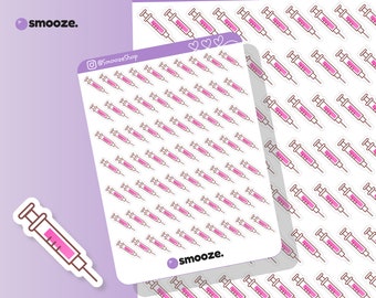 ivf calendar stickers etsy