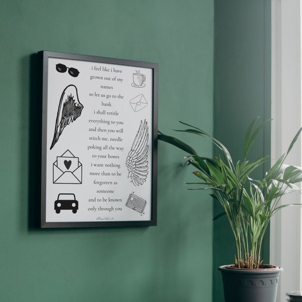 Kitchen Angel Poem Etsy