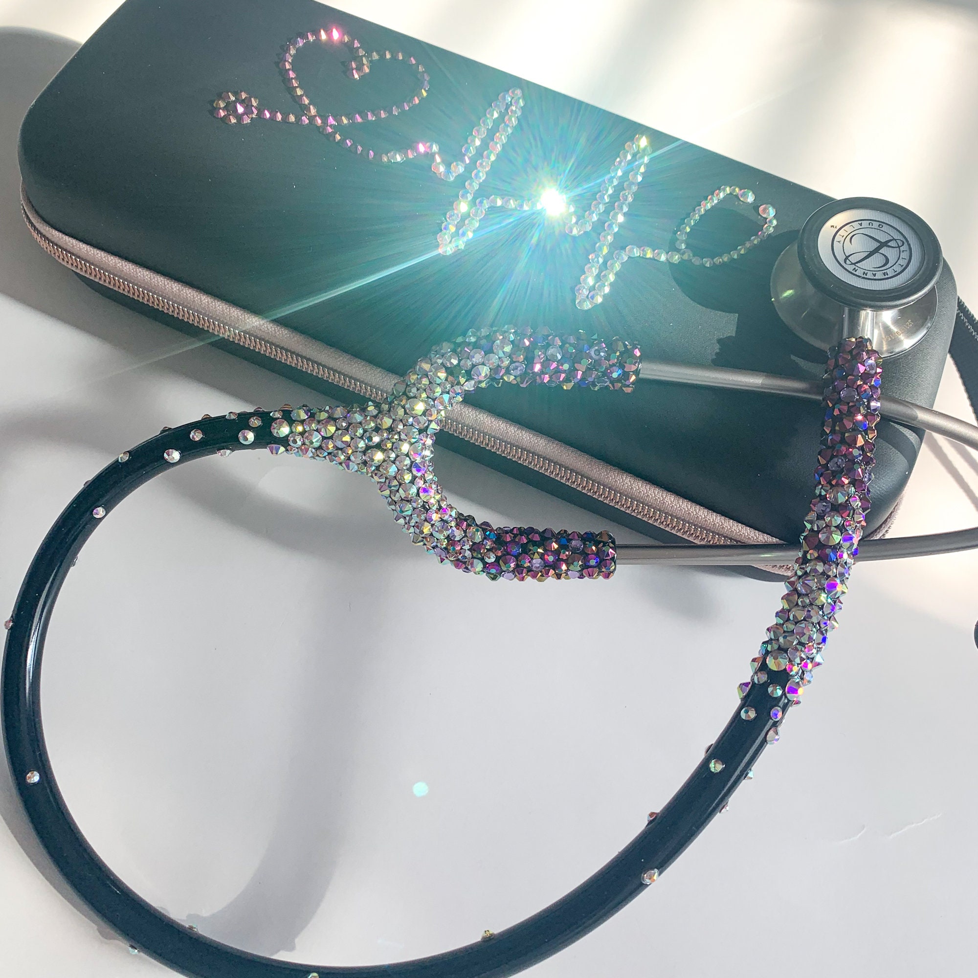 Sparkly sale littmann stethoscope