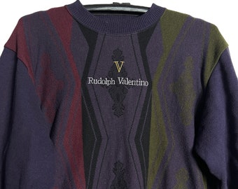 Vintage Rudolph Valentino Crewneck Sweatshirt - Etsy Vintage Rudolph Valentino Crewneck Sweatshirt - Etsy