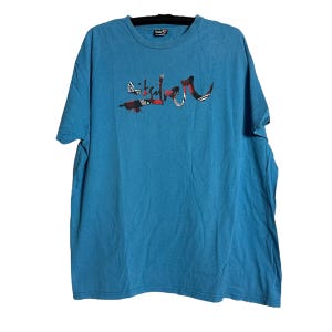 T-shirt vintage Quiksilver Streetwear Spell Out