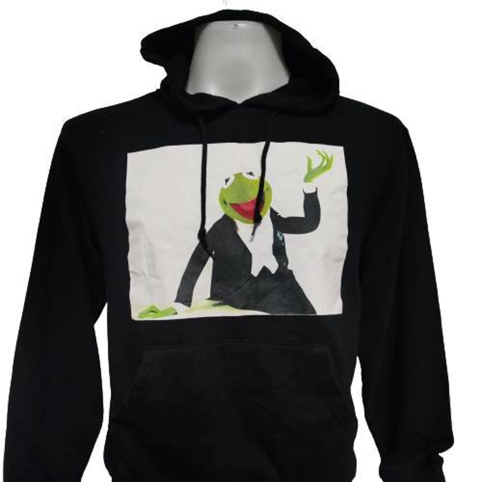 Authentic Vintage Kermit the Frog the Muppets Disney Hoodie Sweater