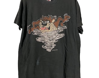 Authentic Vintage 90s Tasmanian Devil Taz Warner Bros Shirt