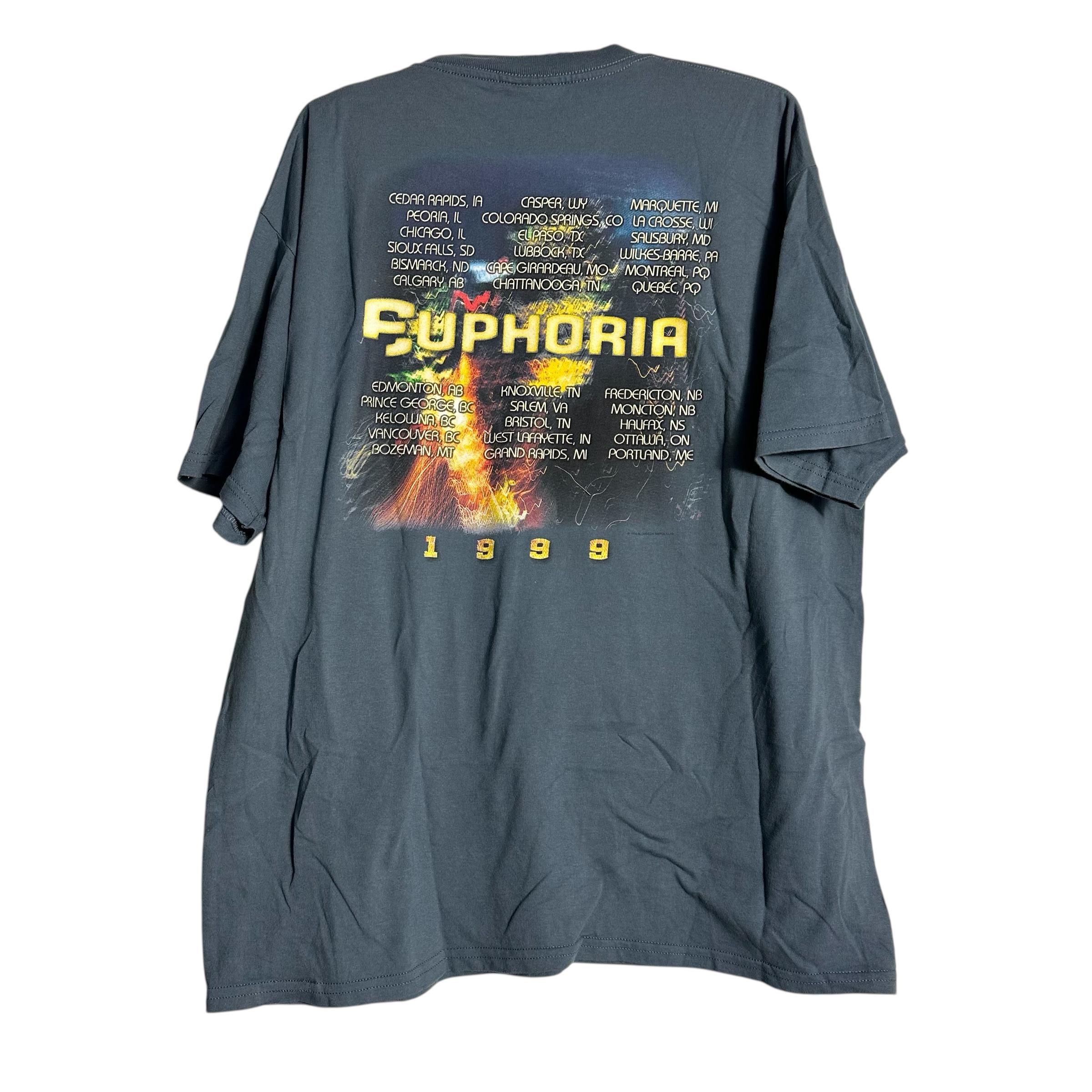 Vintage Def Leppard Euphoria 1999 Tour T-shirt - Etsy