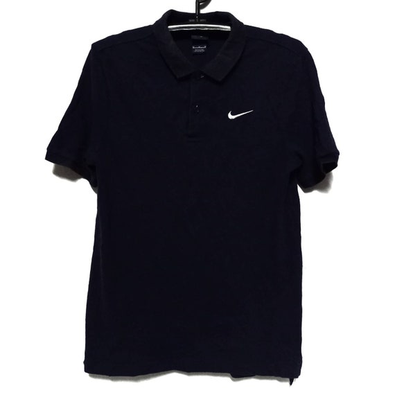 Nike Polo Shirt Blue Color Medium Size - Gem