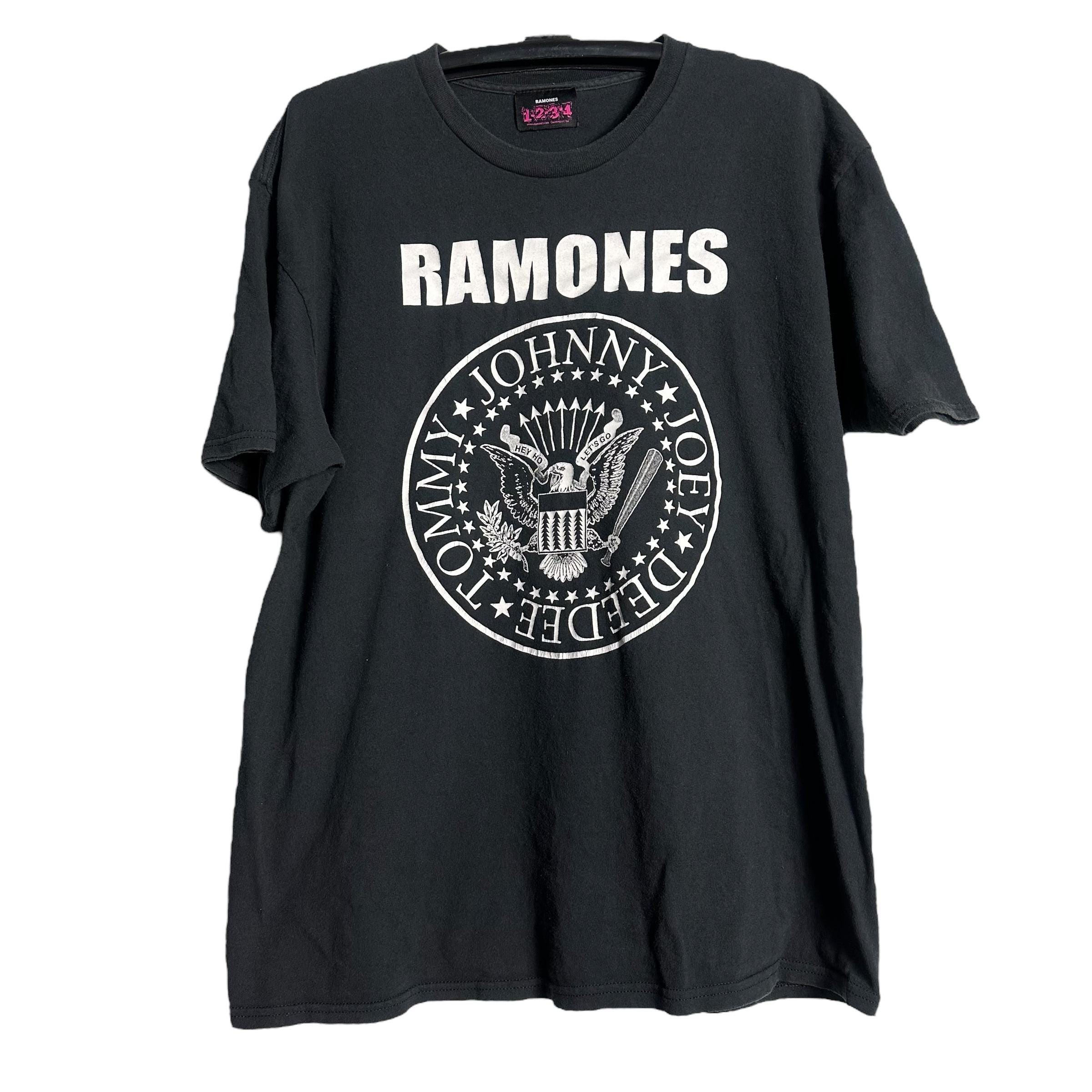 Vintage Ramones 1234 Band Punk T-shirt - Etsy