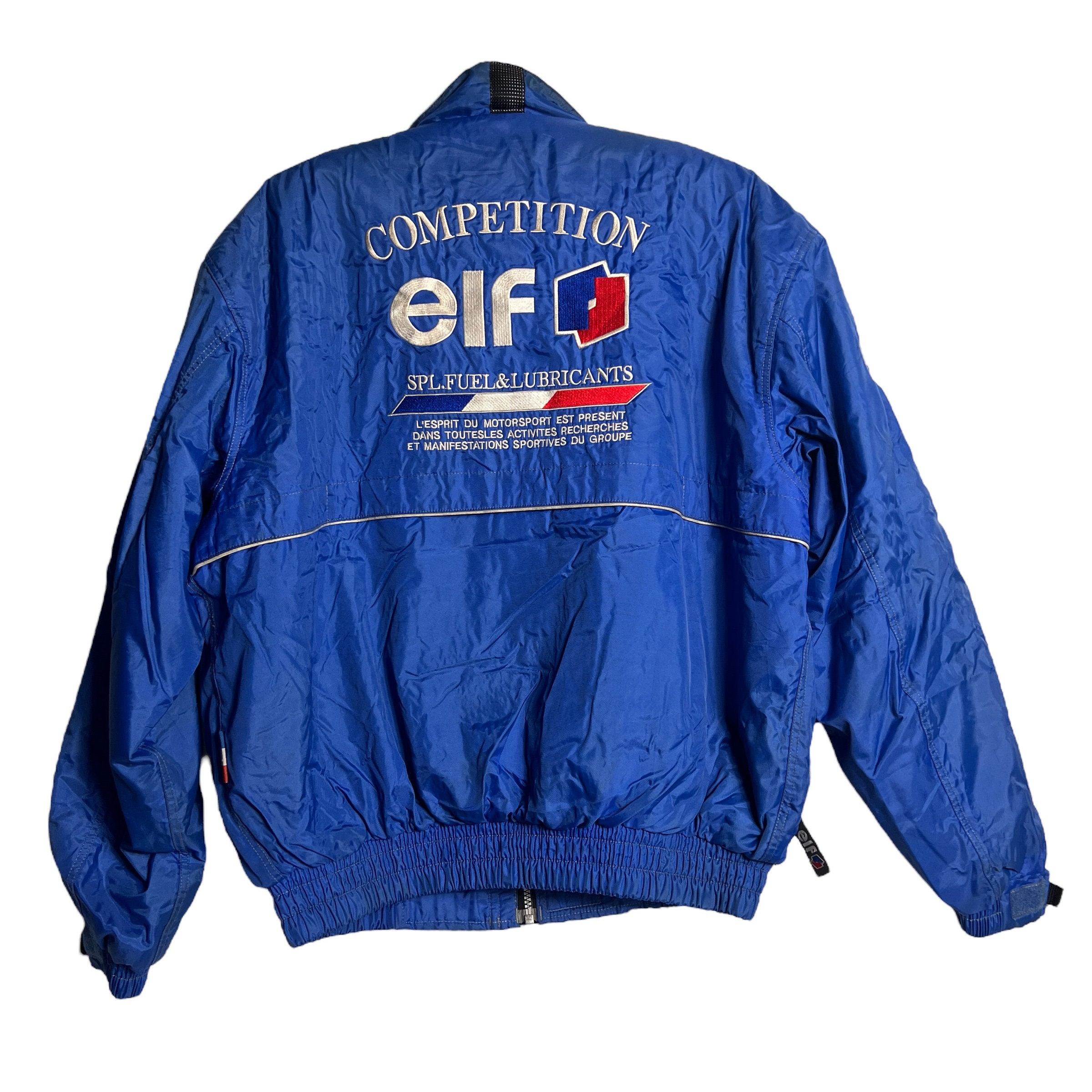 Vintage ELF Motorsport Racing Bomber Jacket - Etsy