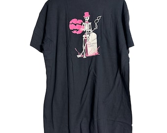 Vintage Oingo Boingo Band A Dead Man Party Album-T-shirt